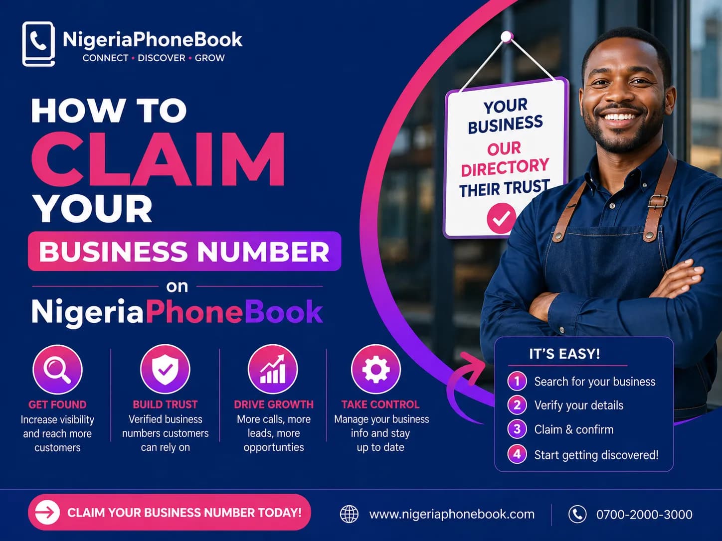 How to Claim Your Business Number on NigeriaPhoneBook