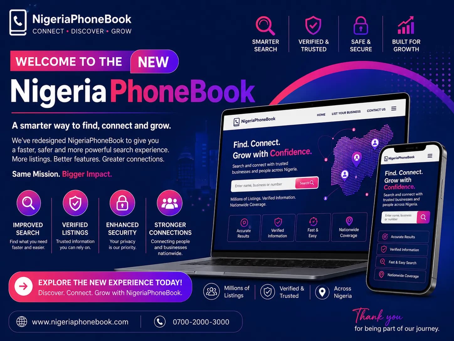 Welcome to the New NigeriaPhoneBook