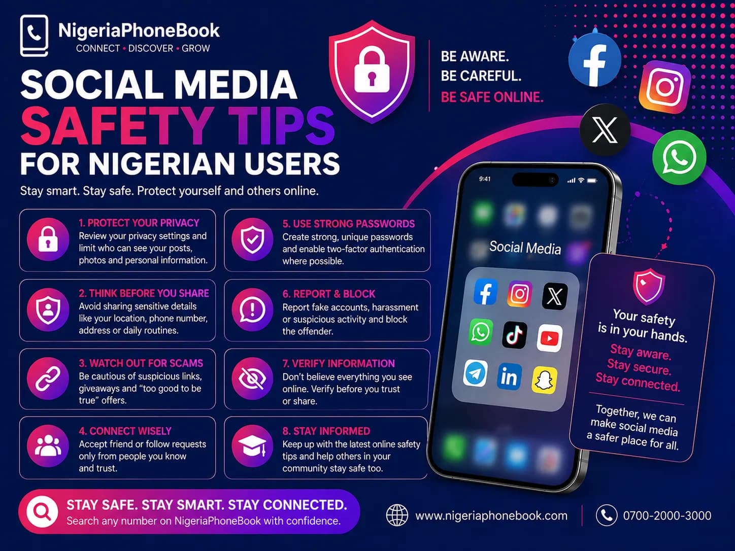 Social Media Safety Tips for Nigerian Users