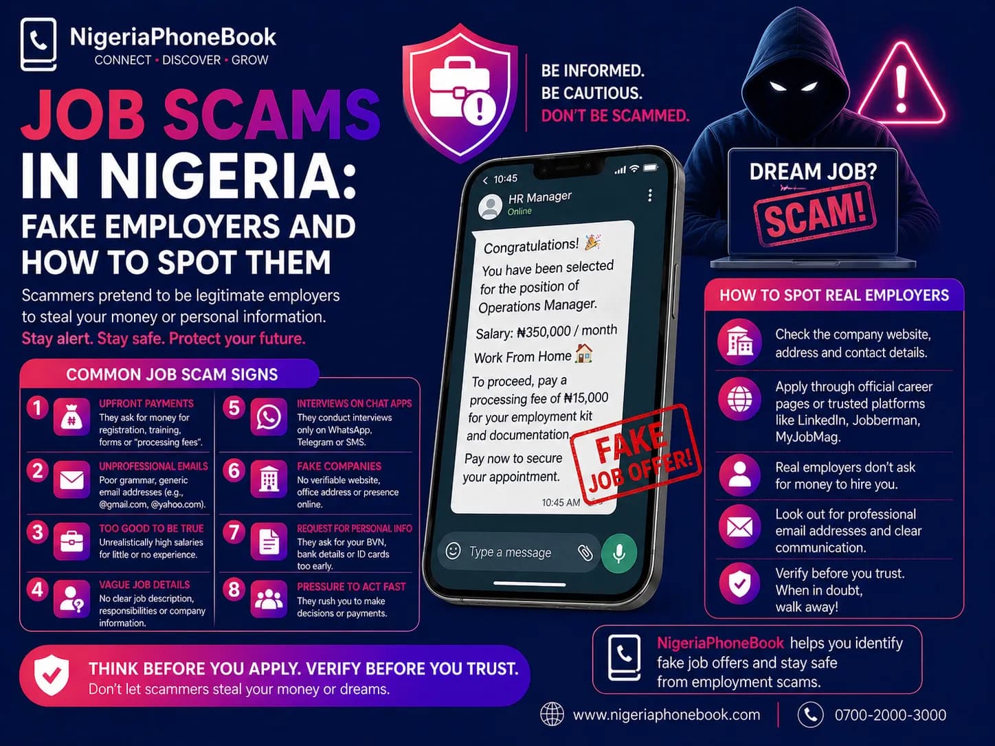 Job Scams in Nigeria: Fake Employers and How to Spot Them