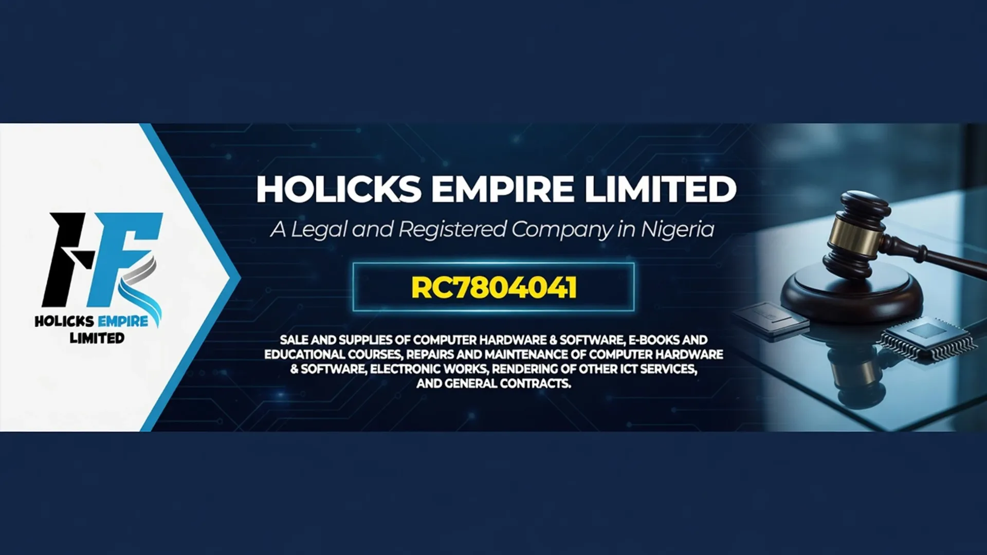 Holicks Empire Limited banner