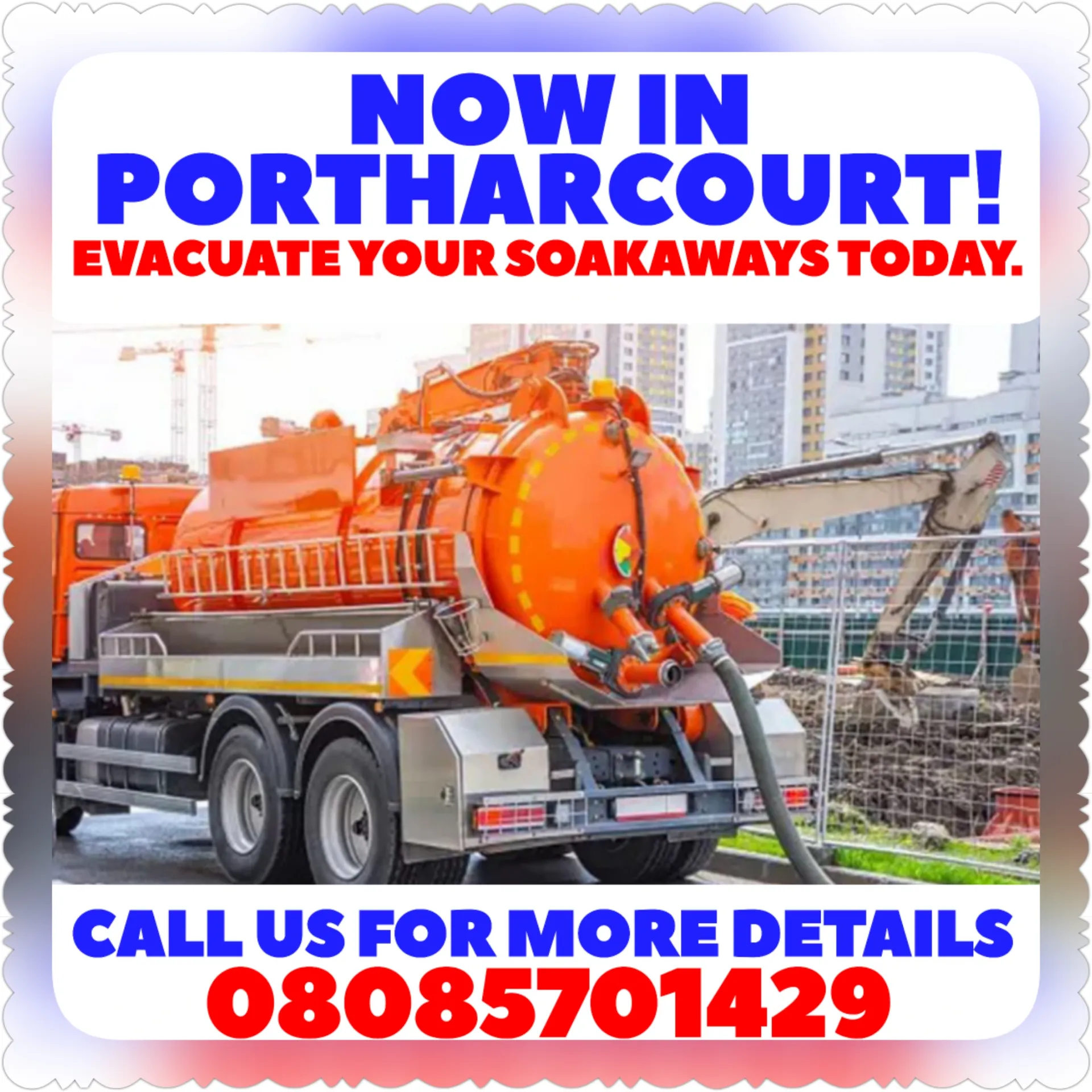 CITYCARE SOAKAWAY EVACUATION SERVICES PORTHARCOURT (Yes, Evacuate Your Soakaway HERE) logo