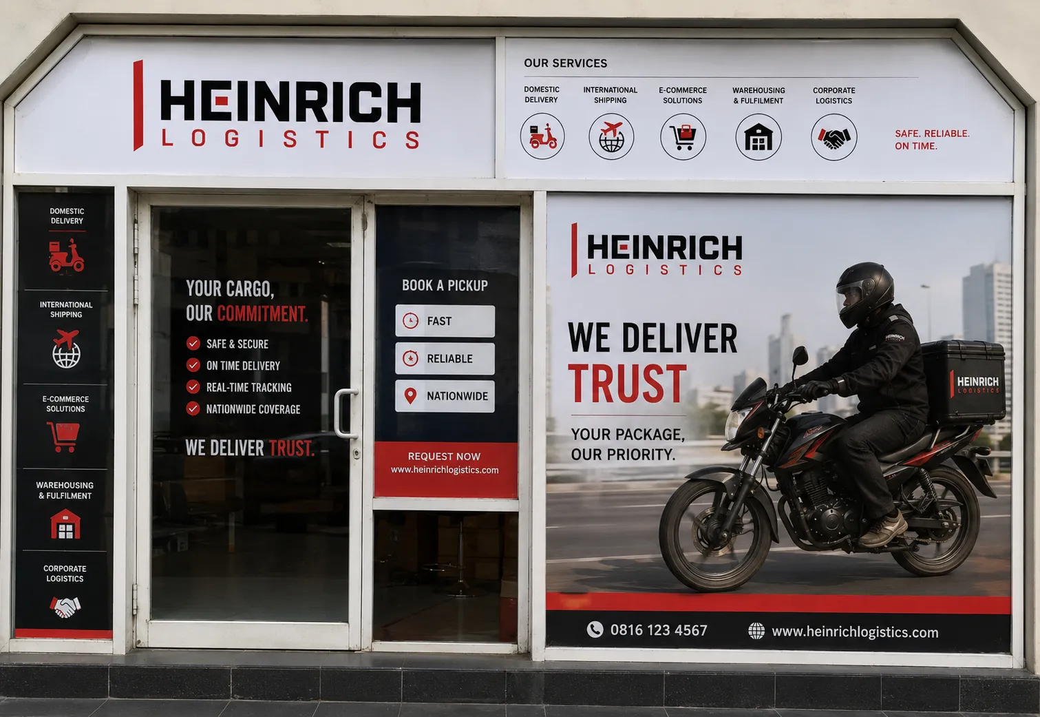 Heinrich Logistics banner