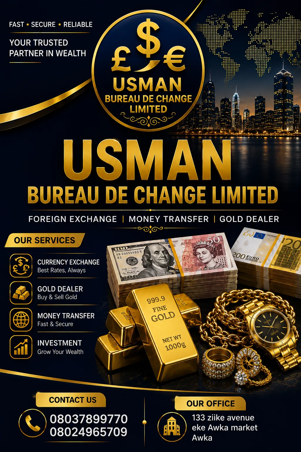 Usman Bureau De Change Limited logo