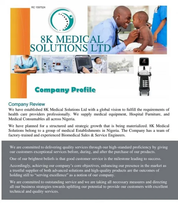 8k medical solutions limited