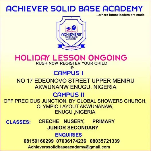 Achievers Solid Base Academy