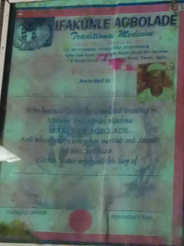 Agbolade Tradomedical Health Is Wealth logo