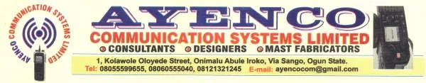 Ayenco Communcation Systems Limited