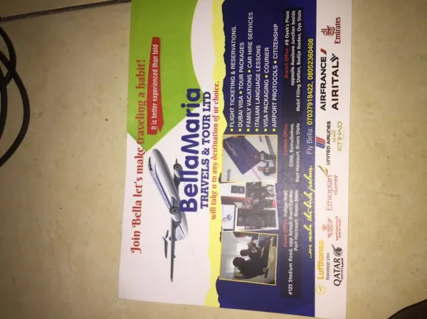 Bellamaria Travels and Tours
