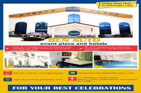 BEN AUTO events place and hotels