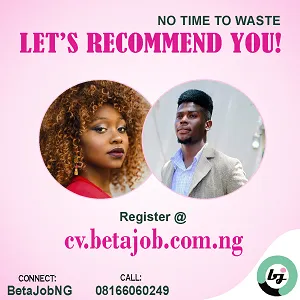 BetaJob Recruiter (Victoria Island)