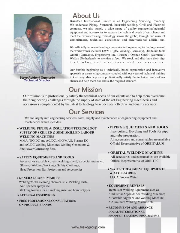 Biskotech International Ltd