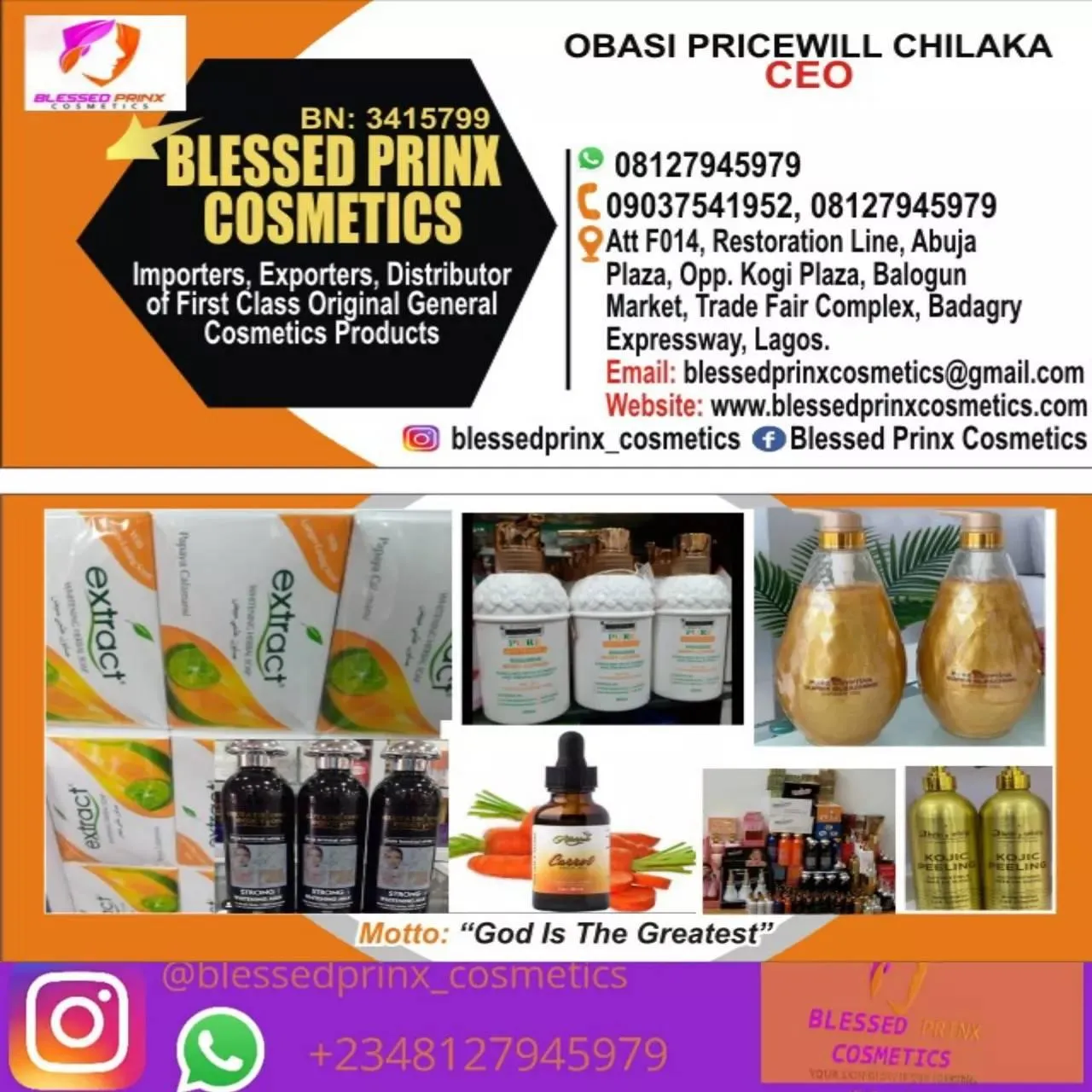 Blessed Prinx Cosmetics