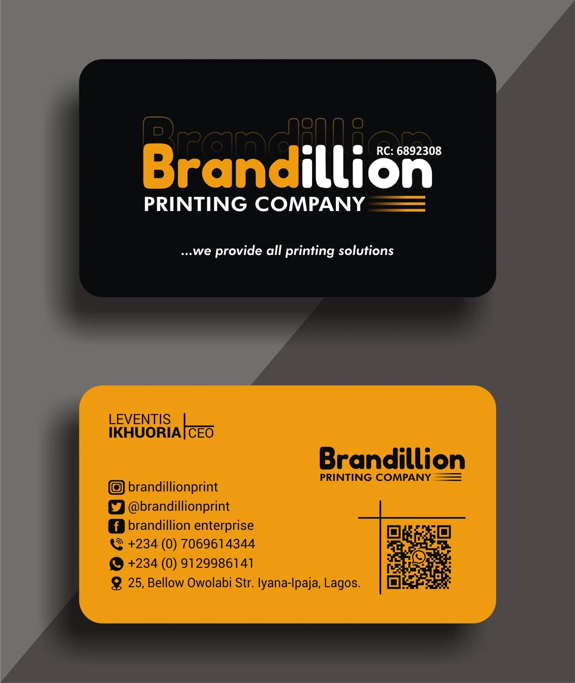 Brandillion printing press