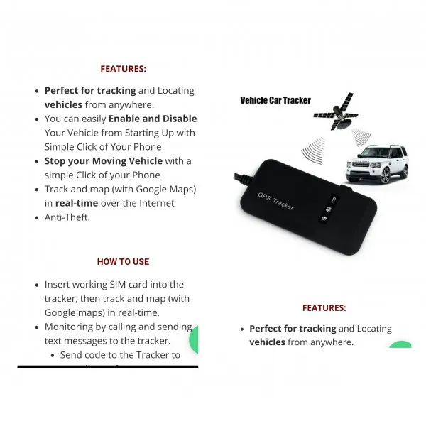 Car Tracker Device
