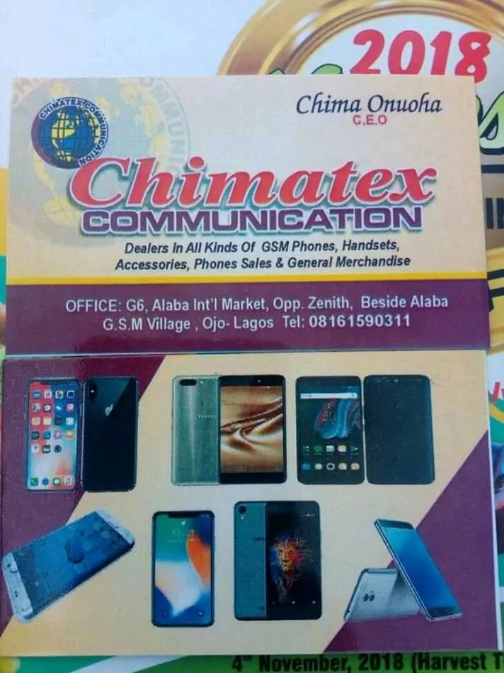 Chimatex Communication Limited
