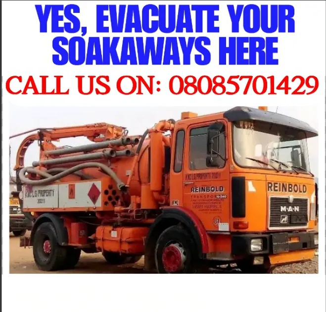 CityCare Soakaway Evacuation Services Lagos
