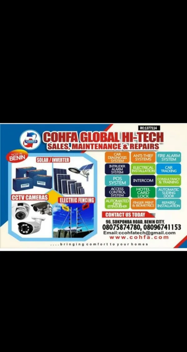 Cohfa Global Hi-tech Ltd