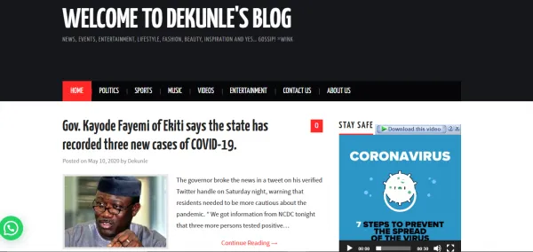 Dekunles Blog logo