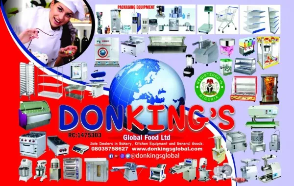 Donkings global kitchen equipments logo