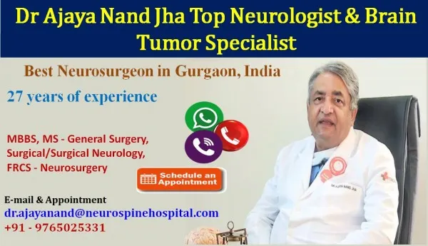 Dr Ajaya Nand Jha Brain Tumor Specialist