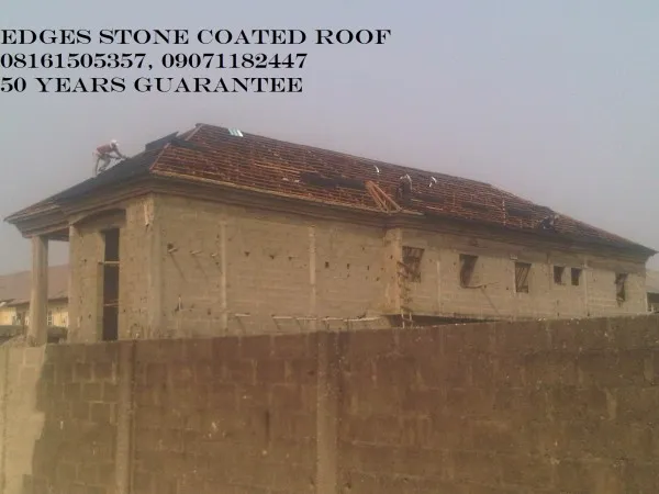 Edges Stone Coated Roofing Sheets / Titles