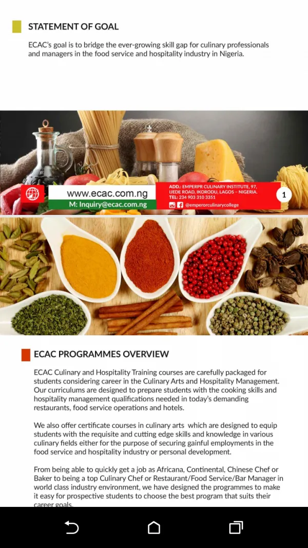 Empeor Culinary Art College