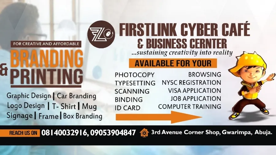 Firstlink Cyber Cafe logo