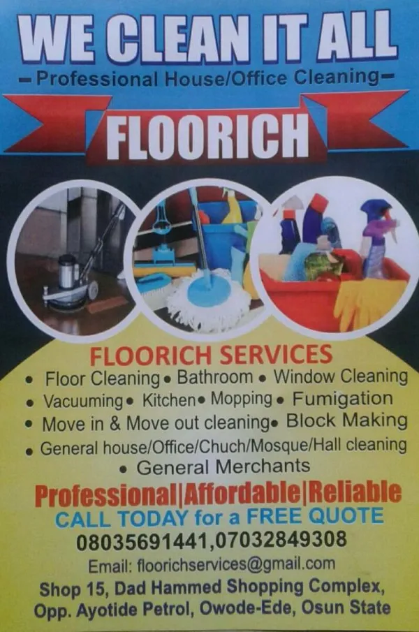 Floorich Floor Design and Cleaning Services logo