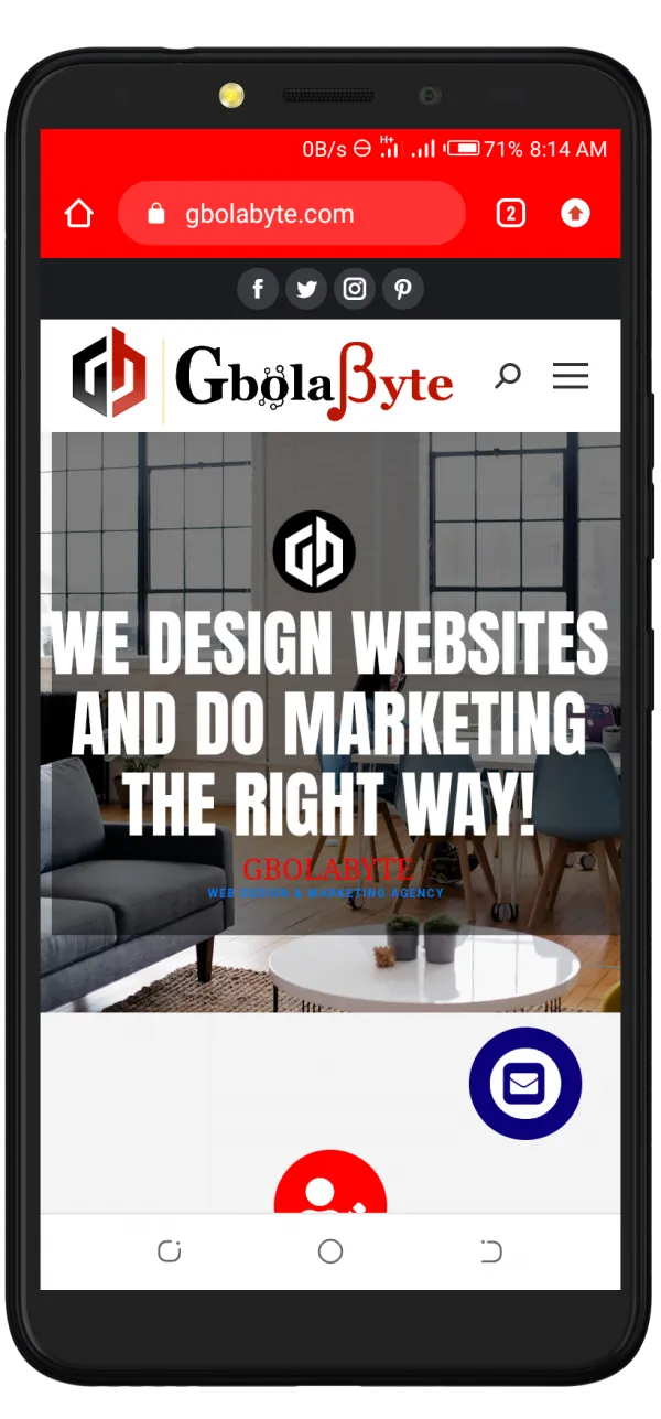GbolaByte Web Solutions logo