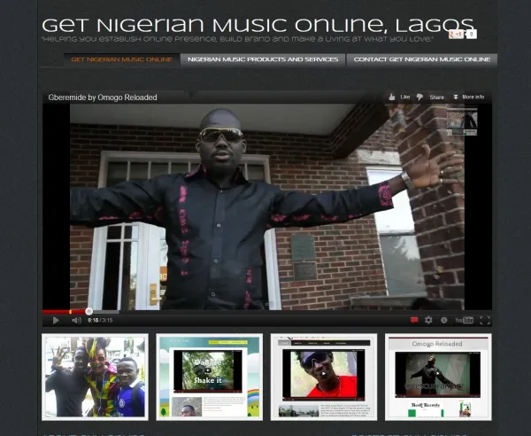Get Nigerian Music and Entertainment Businesses Online logo