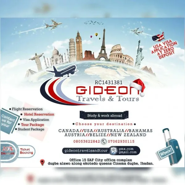 Gideon Travels and Tour International Limited