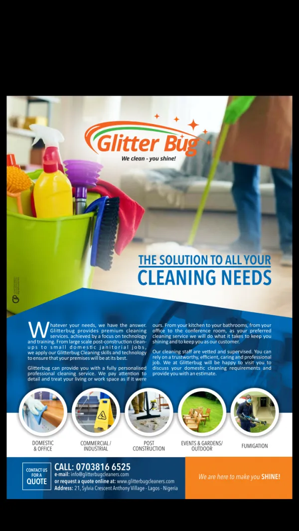 GlitterBug Cleaning Services