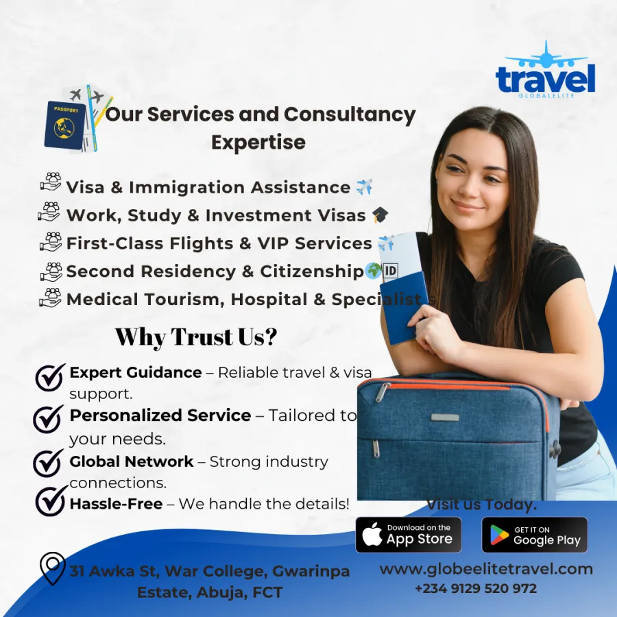 GLOBALELITE TRAVEL AND TOUR AGENCY LTD