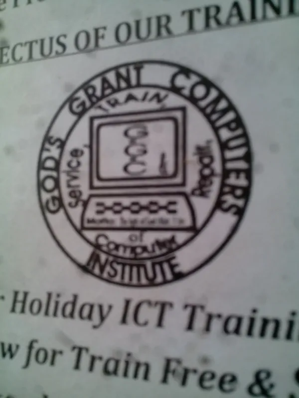 God's Grant Computers logo
