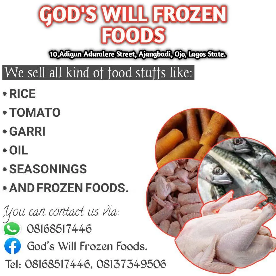 God's Help Frozen Foods