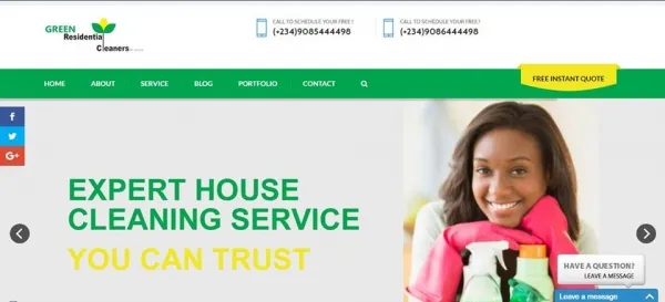 Green Residential Cleaning Limited logo