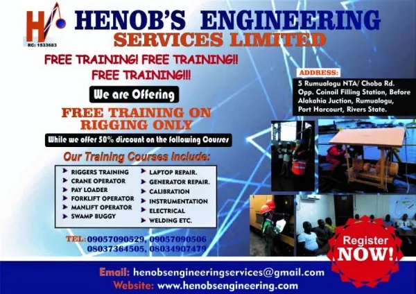 Henob’s Engineering Services Ltd