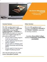 HIS GRACE EDUCATIONAL CONSULT