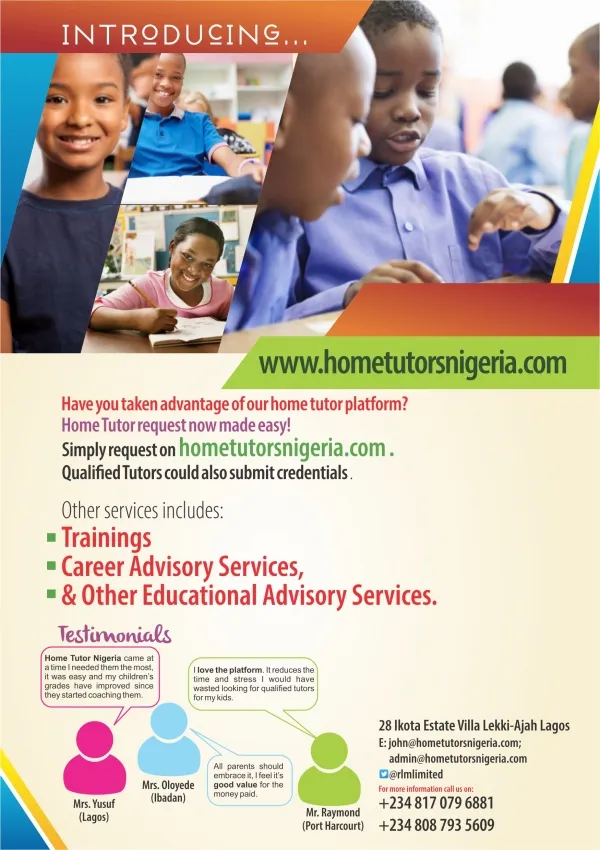 Home Tutor Nigeria logo