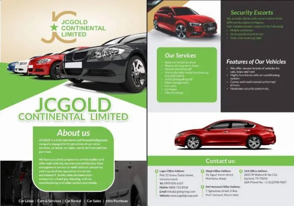 jcgold continental Ltd