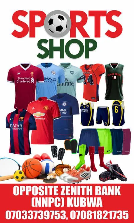 Kubwa sports shop logo