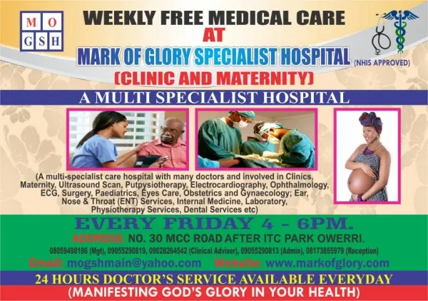 Mark Of Glory Specialist Hospital, Owerri