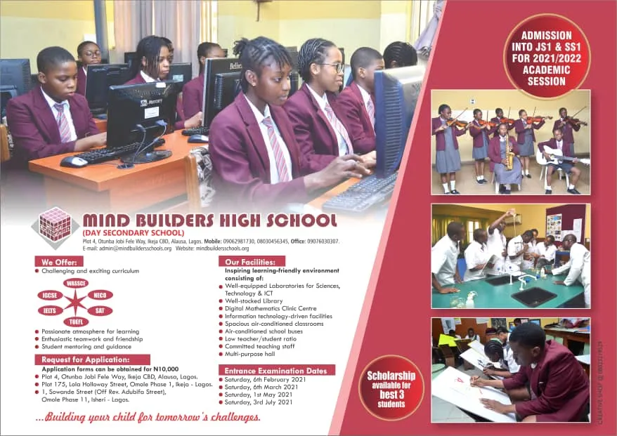 Mind Builders High School (Omole Phase 2)