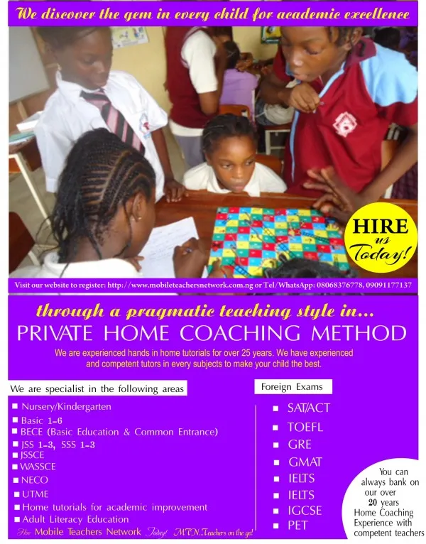 Mobile teachers Network