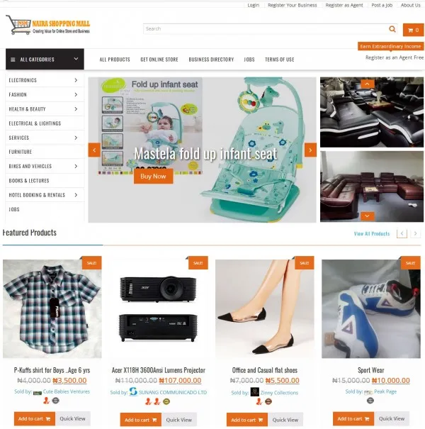 Naira Shopping Mall logo