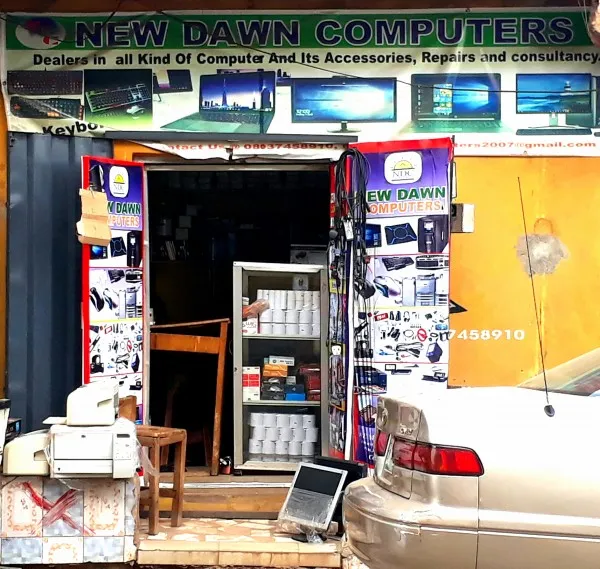 New Dawn Computers logo