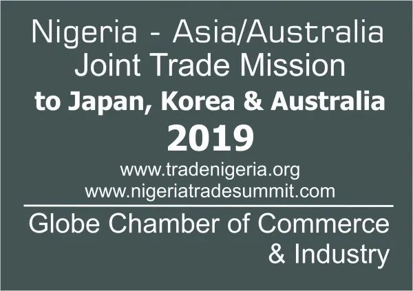 Nigeria-Japan, Australia Korea Joint Trade Mission logo