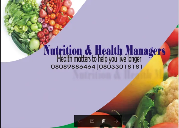 Nutrition and Health Managers