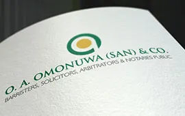 O. A. Omonuwa (san) & Co